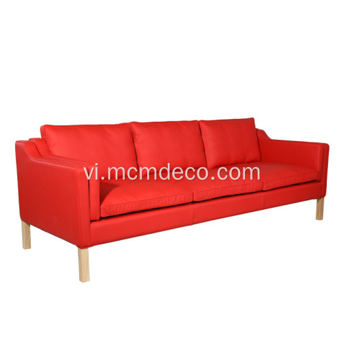 Sofa da hiện đại Mogensen 2213 Ghế sofa 3 chỗ ngồi